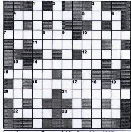 Crossword