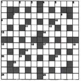 Crossword June 1998
