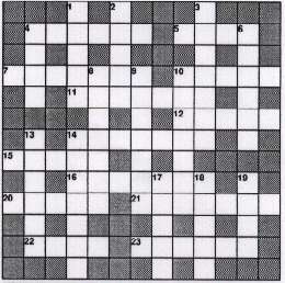 Crossword puzzle