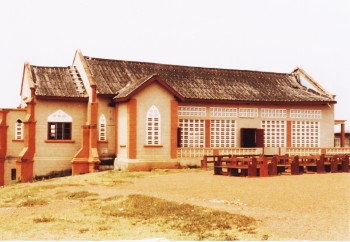 further photo of the roof damage