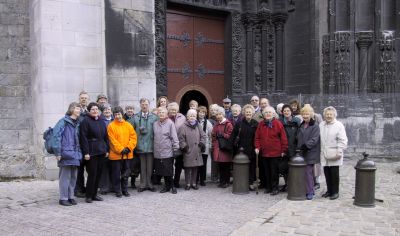Group Photo outside the Cathedral