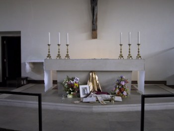 Floral Display, the Altar