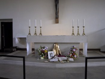 Floral Display, the Altar