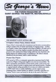 cover for the March 2001 issue