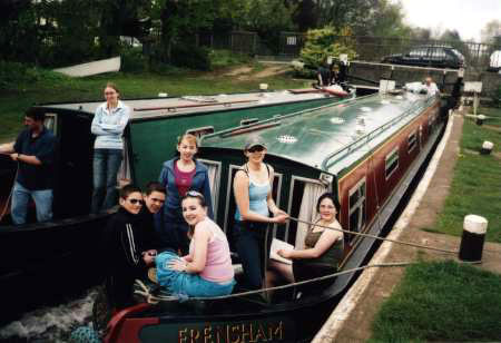 The canal boats