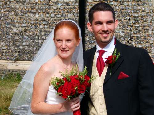 Sarah Monk and Keith Lewis
