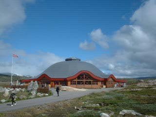 Arctic Circle Visitor Centre in Norway